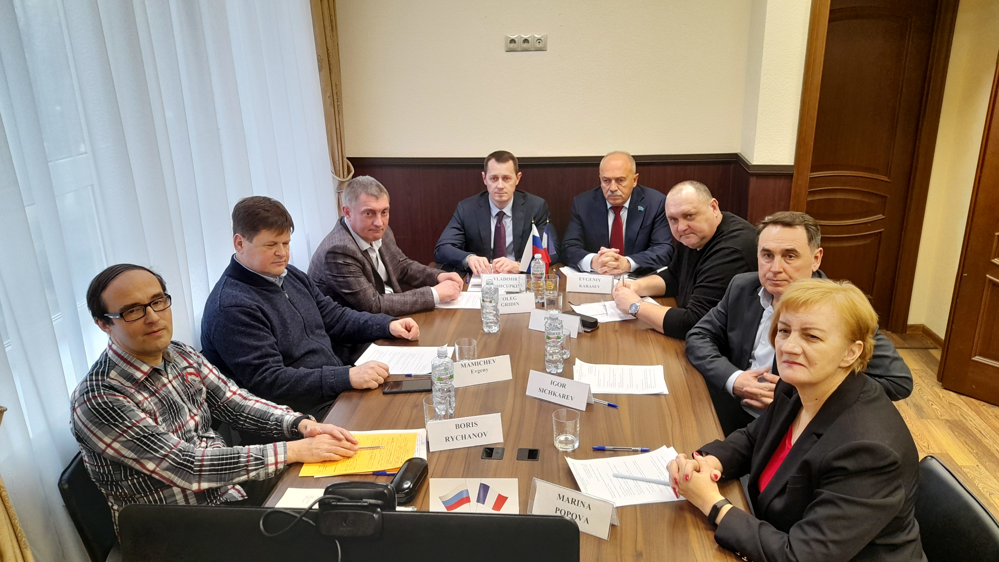 Заседание Административного совета Ассоциации Диалог Азов — Курбевуа