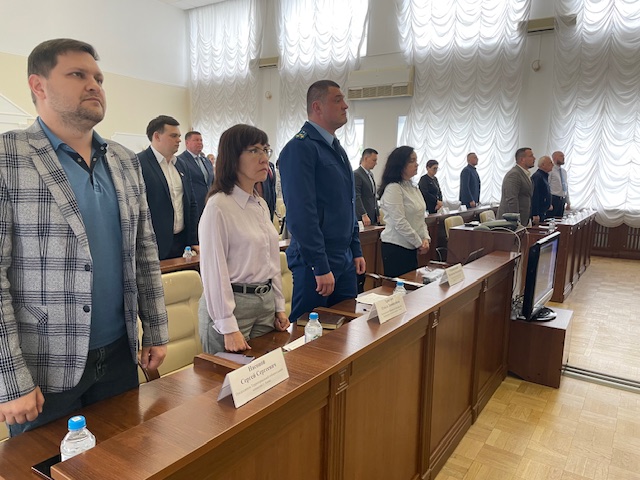 В Азове состоялось шестьдесят шестое заседание Азовской городской Думы седьмого созыва